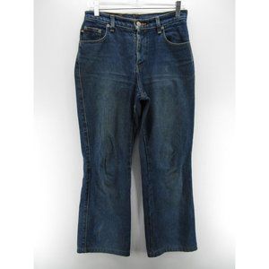 VINTAGE Ralph Lauren Polo Jeans 4 Flare Denim Preppy 90s RL Logo *